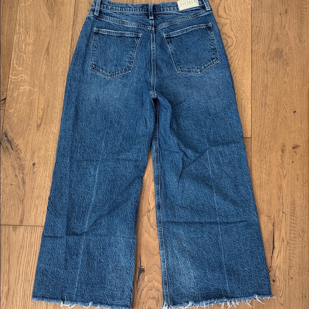 Pistola Cropped Wide-Leg Jeans - Picture 4 of 7